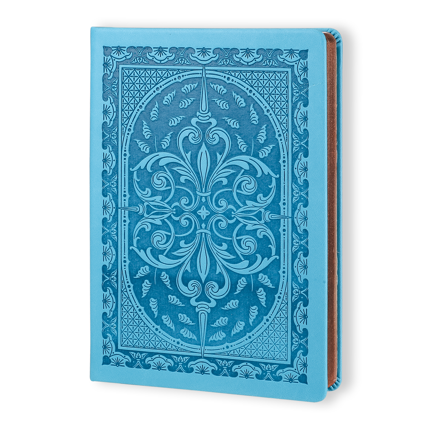 Victoria's Journals Vintage Style Diary/Notebook (Aqua Blue)