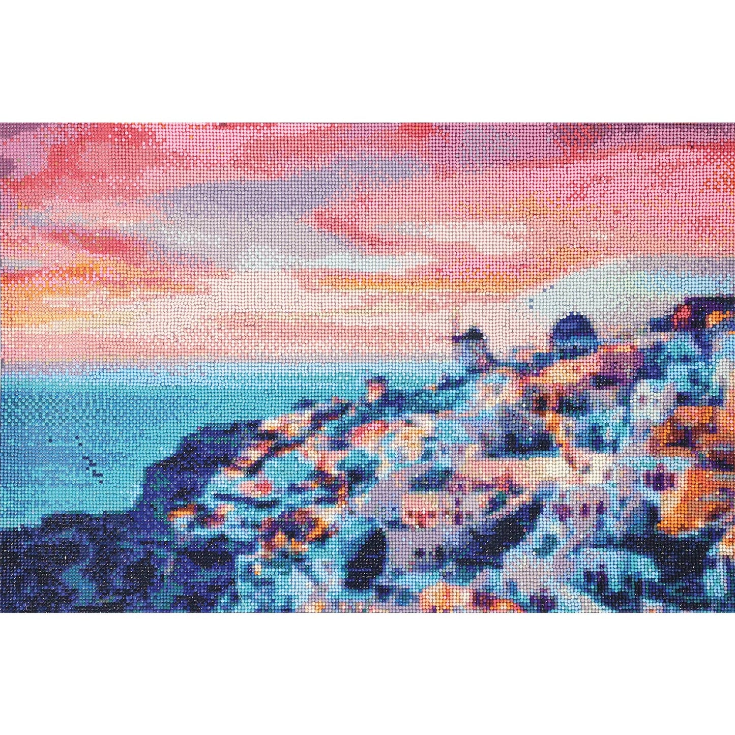 Blushed Santorini Diamond Painting Kit
