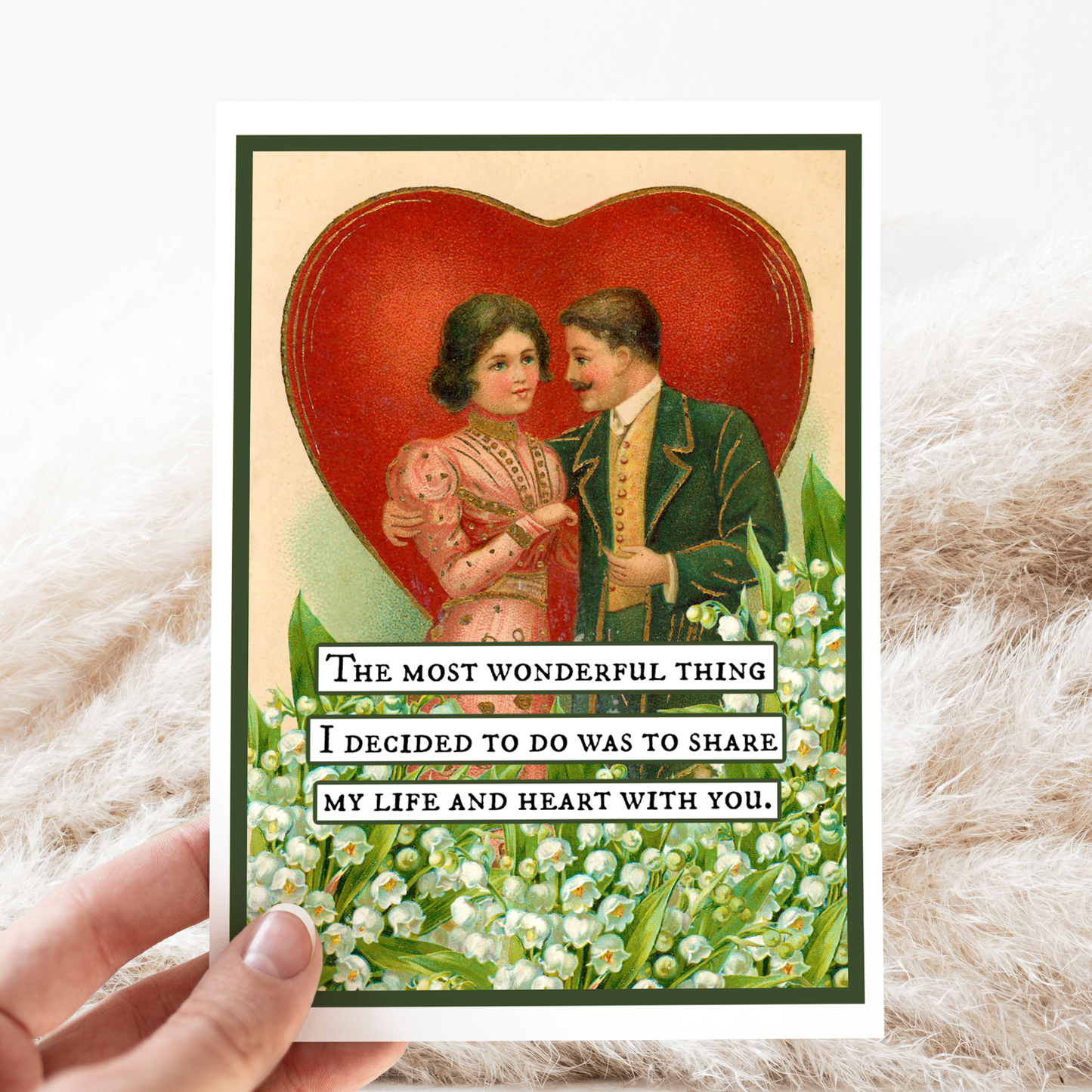 Love Card. The Most Wonderful Thing I Decided To Do...