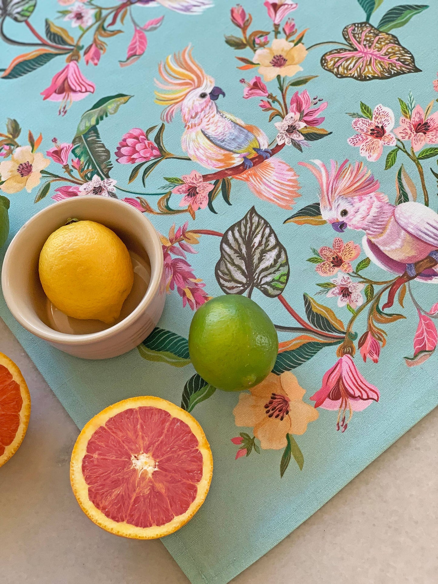 Cockatoo Birds | TEA TOWEL