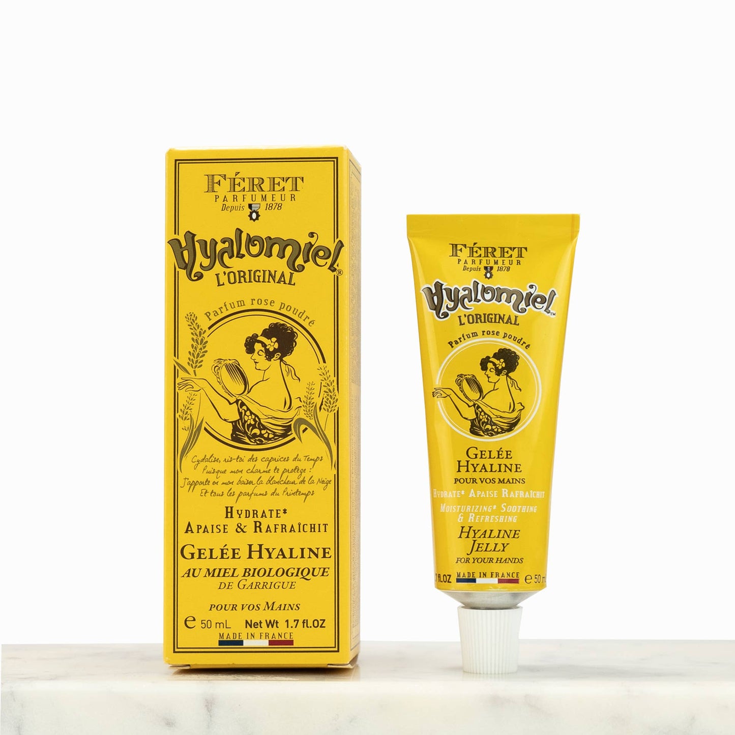 Hyalomiel powdery rose perfume 50ml