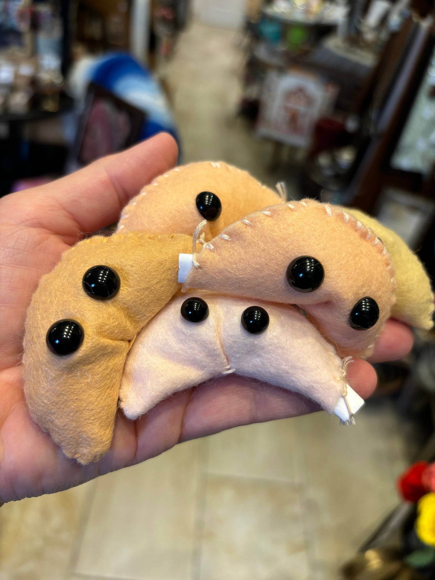 Felt Fortune Cookies