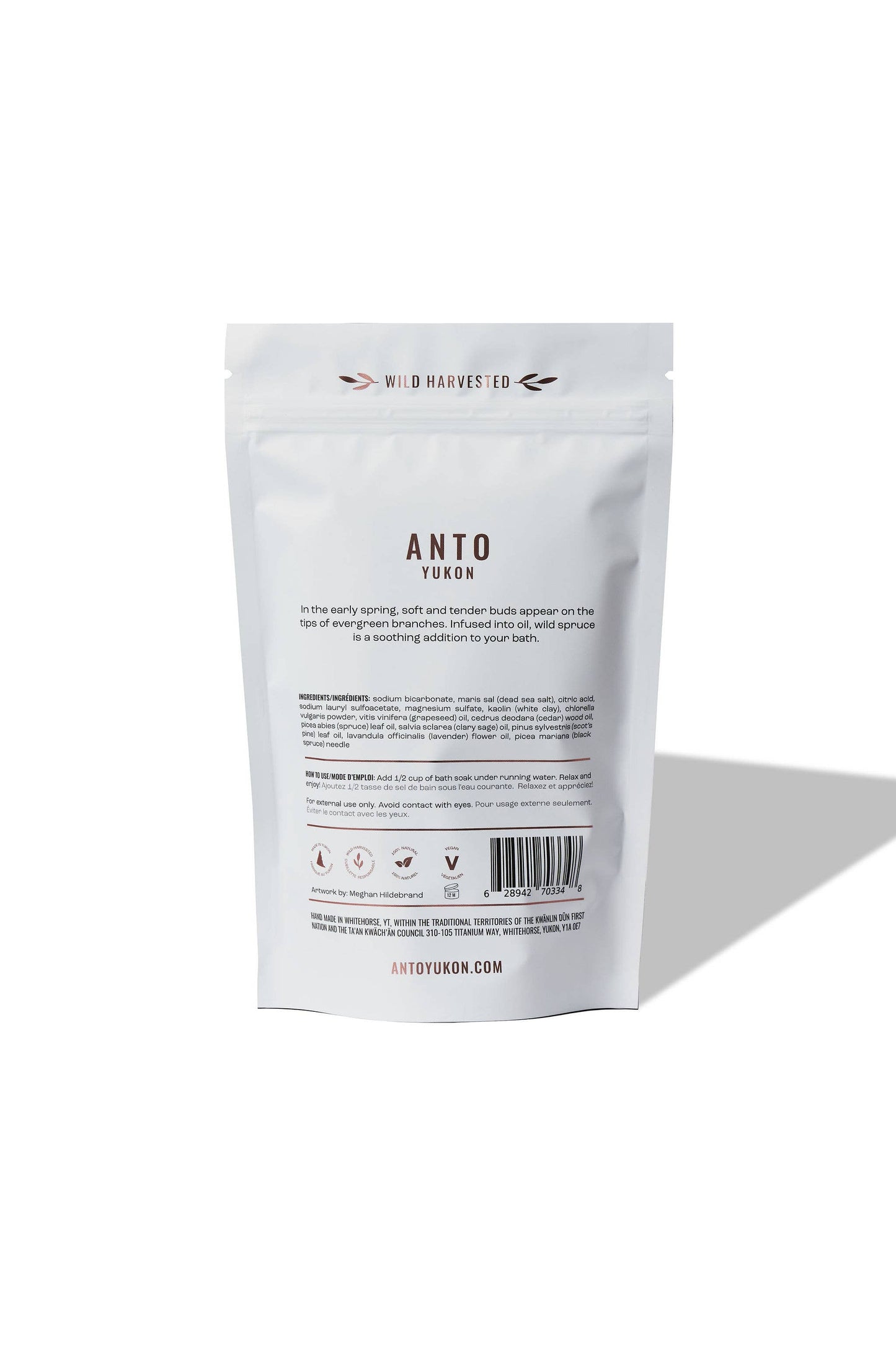 Foaming Spruce Bath Soak: 100 g