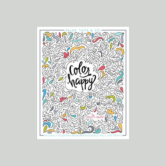 Color Happy: Adult Coloring Book