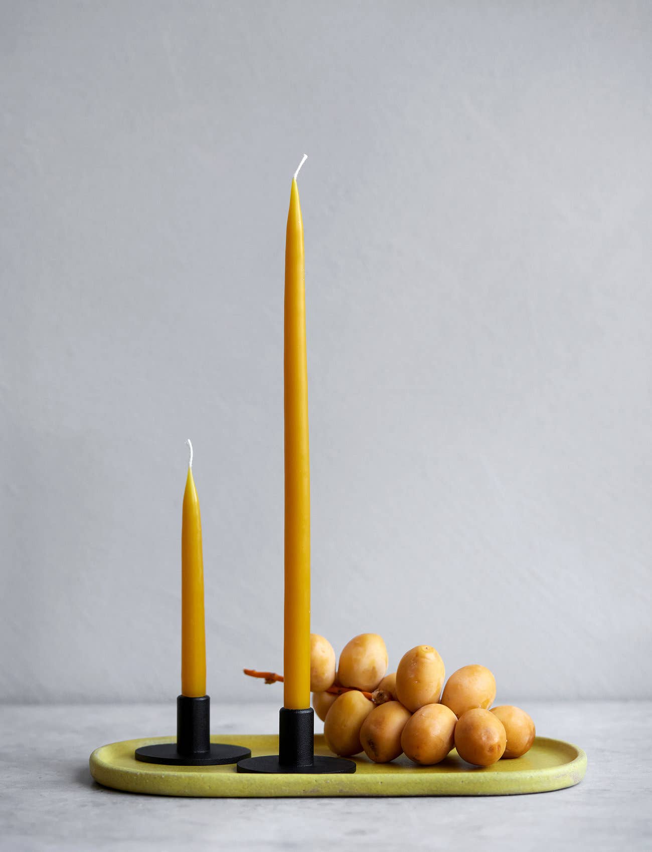 Honey Danish Taper Candle 12" Taper