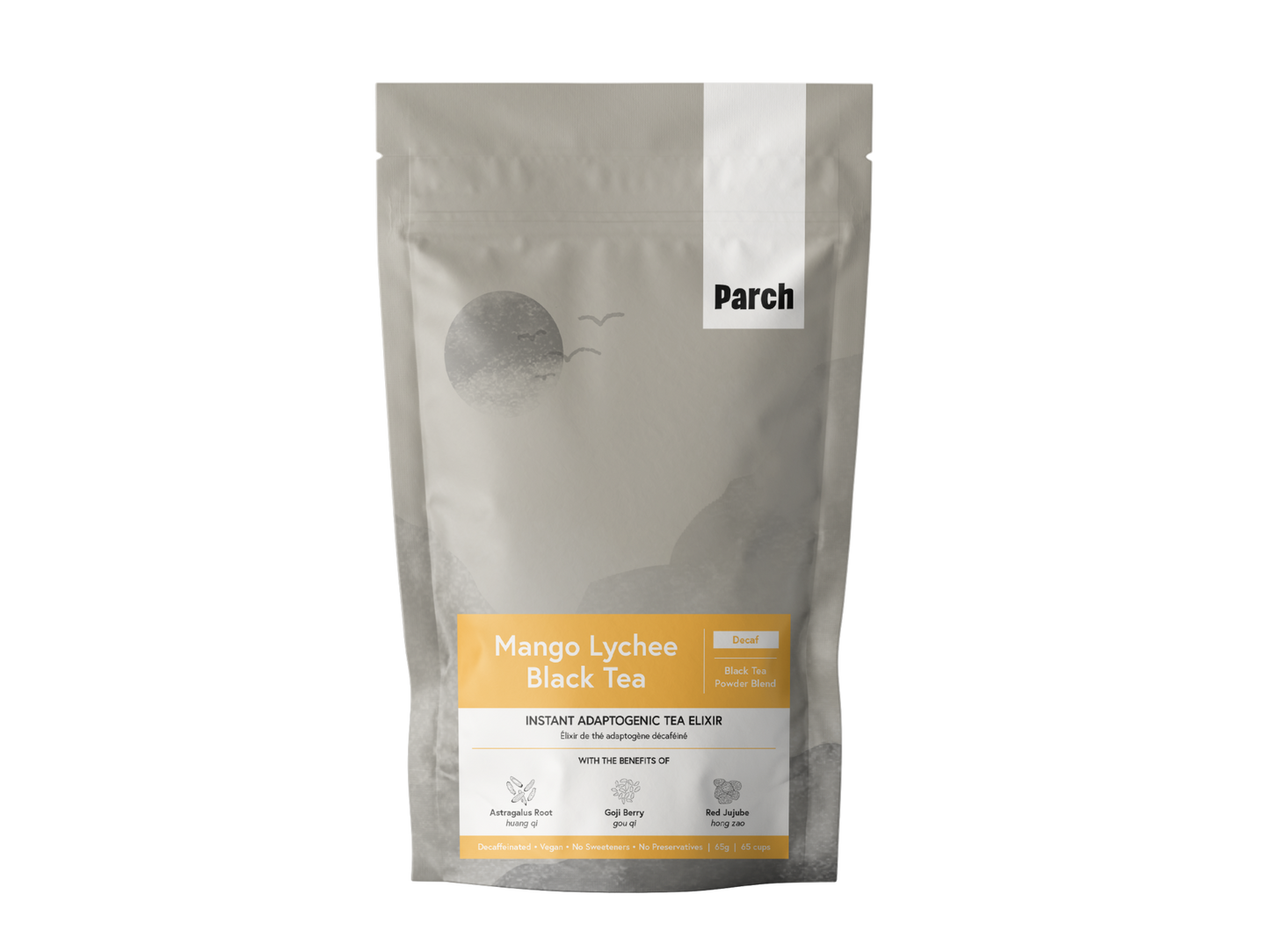Mango Lychee Black Tea (Decaf) - Adaptogenic Instant Elixir