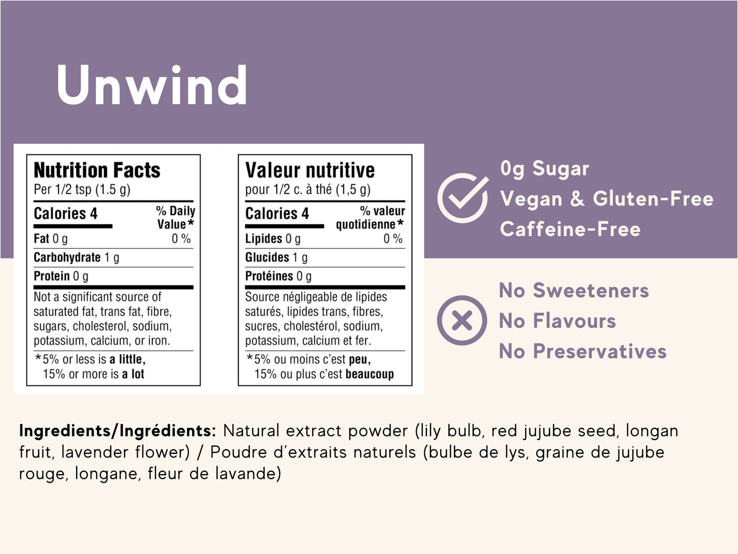 Unwind - Instant Tea Elixir for Relaxation