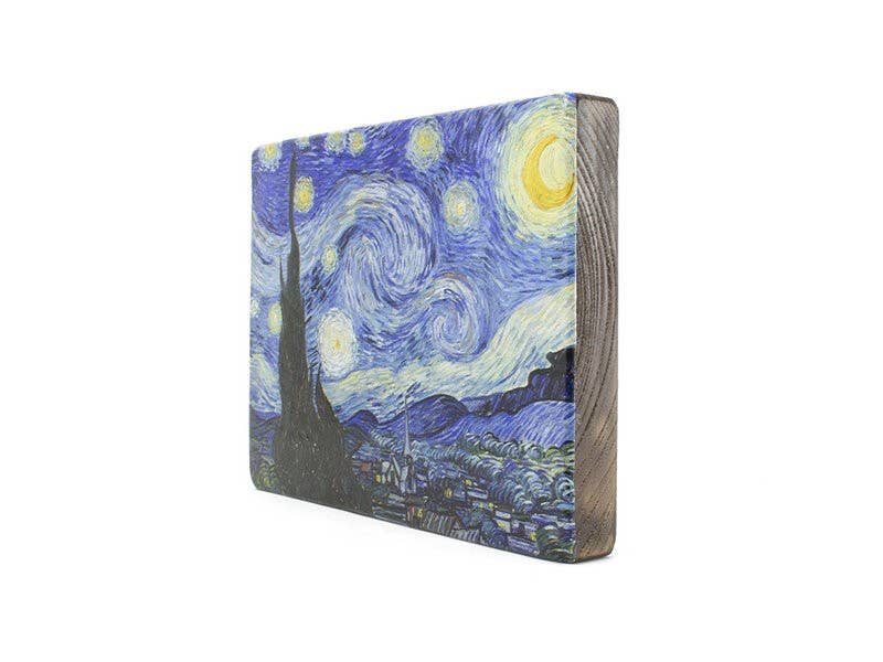 Starry Night Art Print VanGoghon Ecological Wood