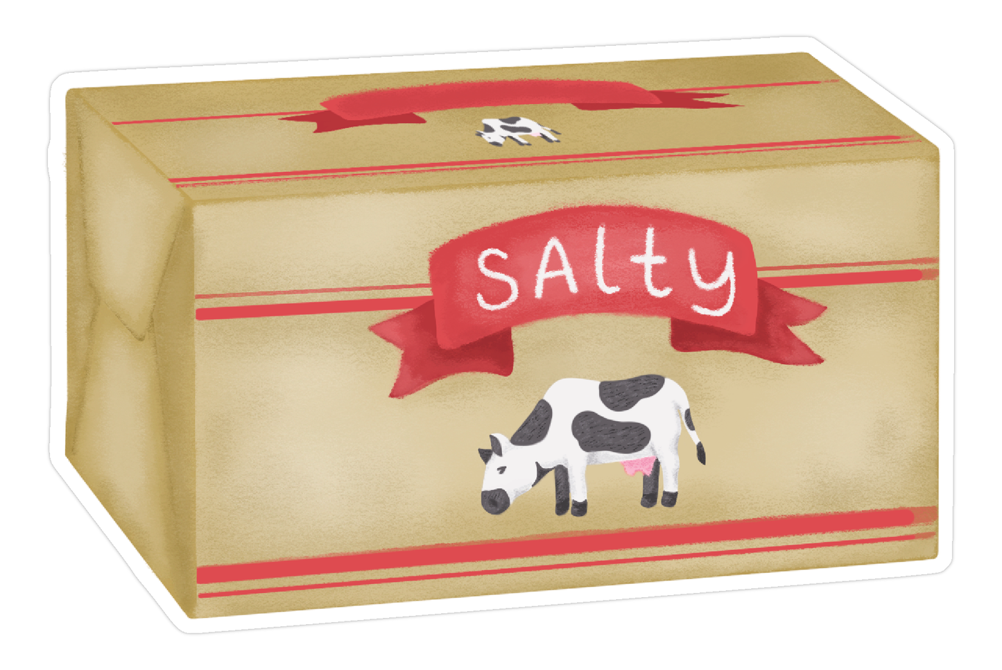 Salty Butter Sticker