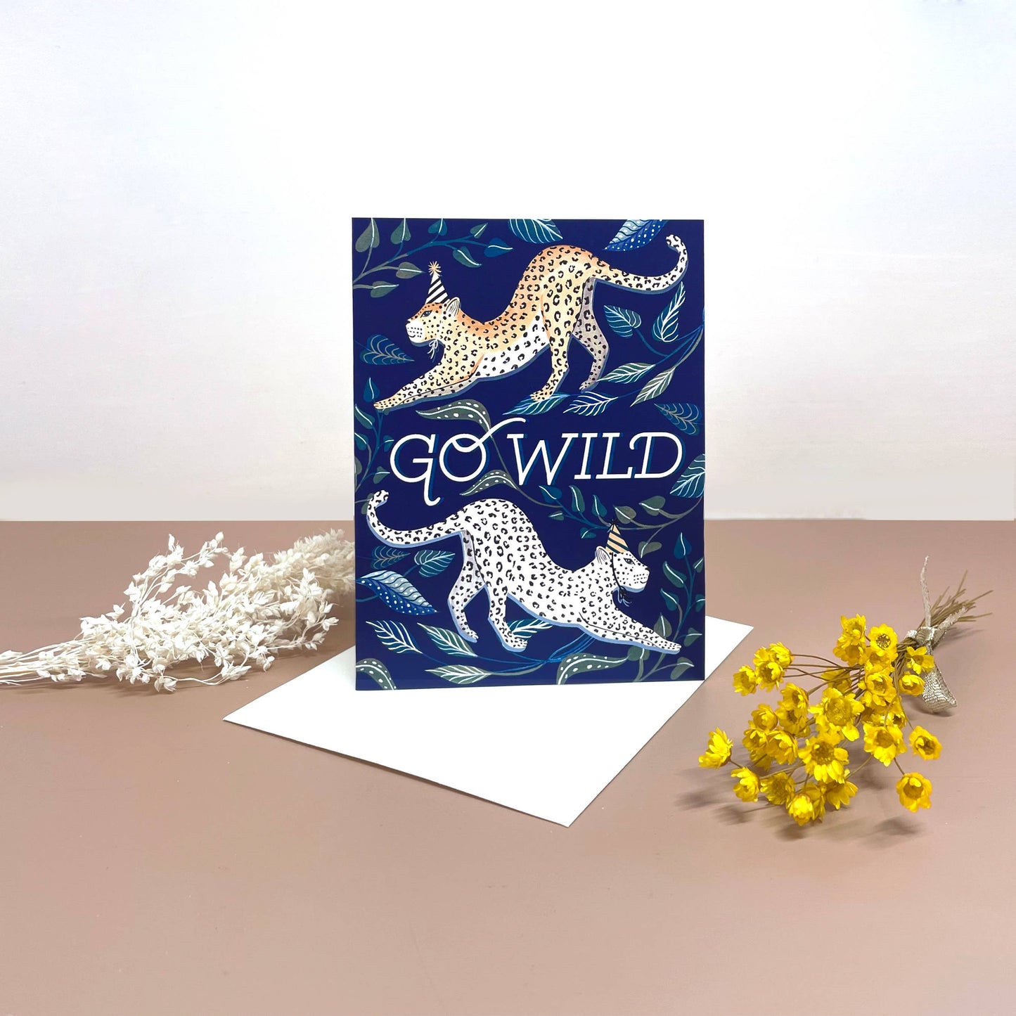 Leopard Birthday Card | Stationery | Birthday Greeting Card