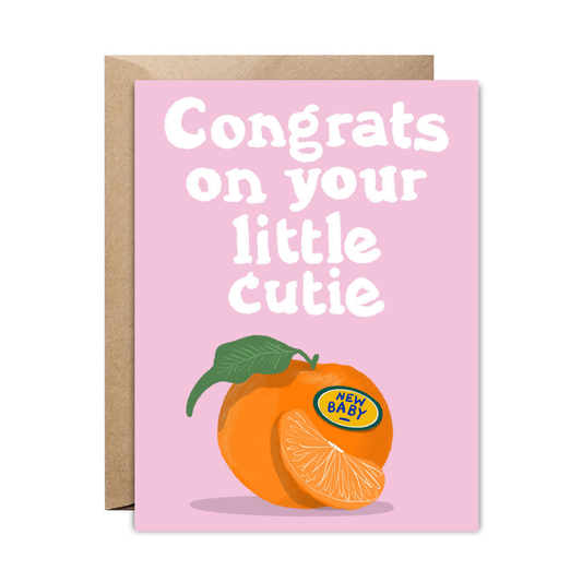 Congrats on the little cutie