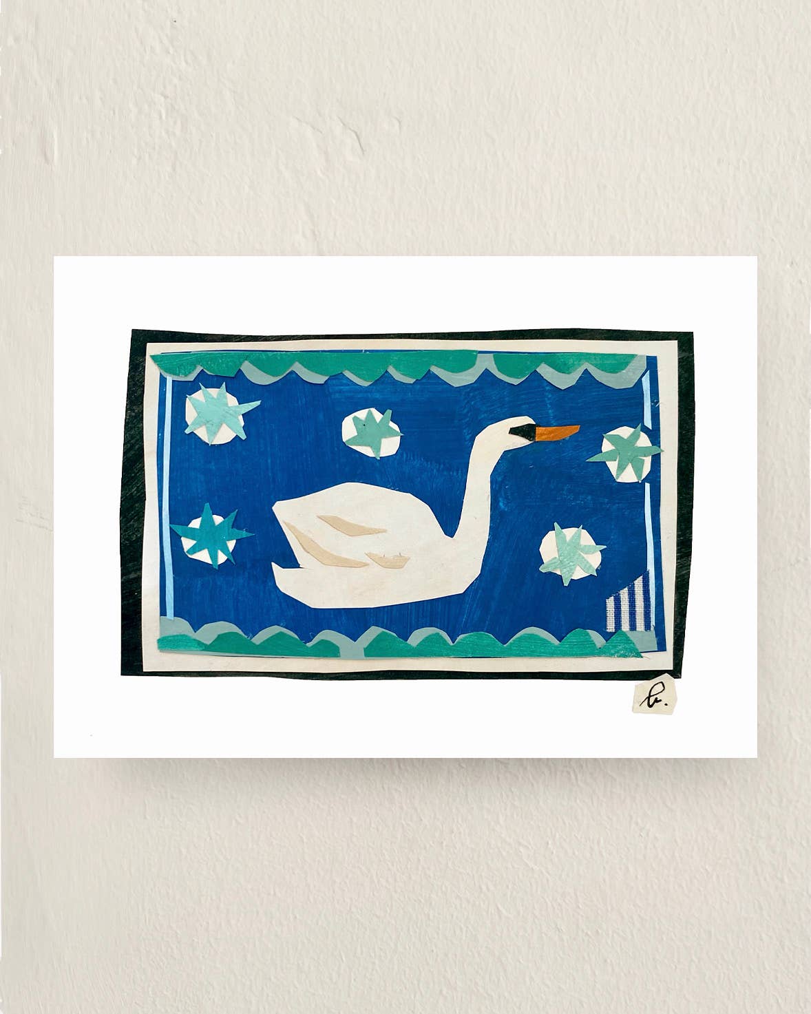Sweet Swan giclée art print
