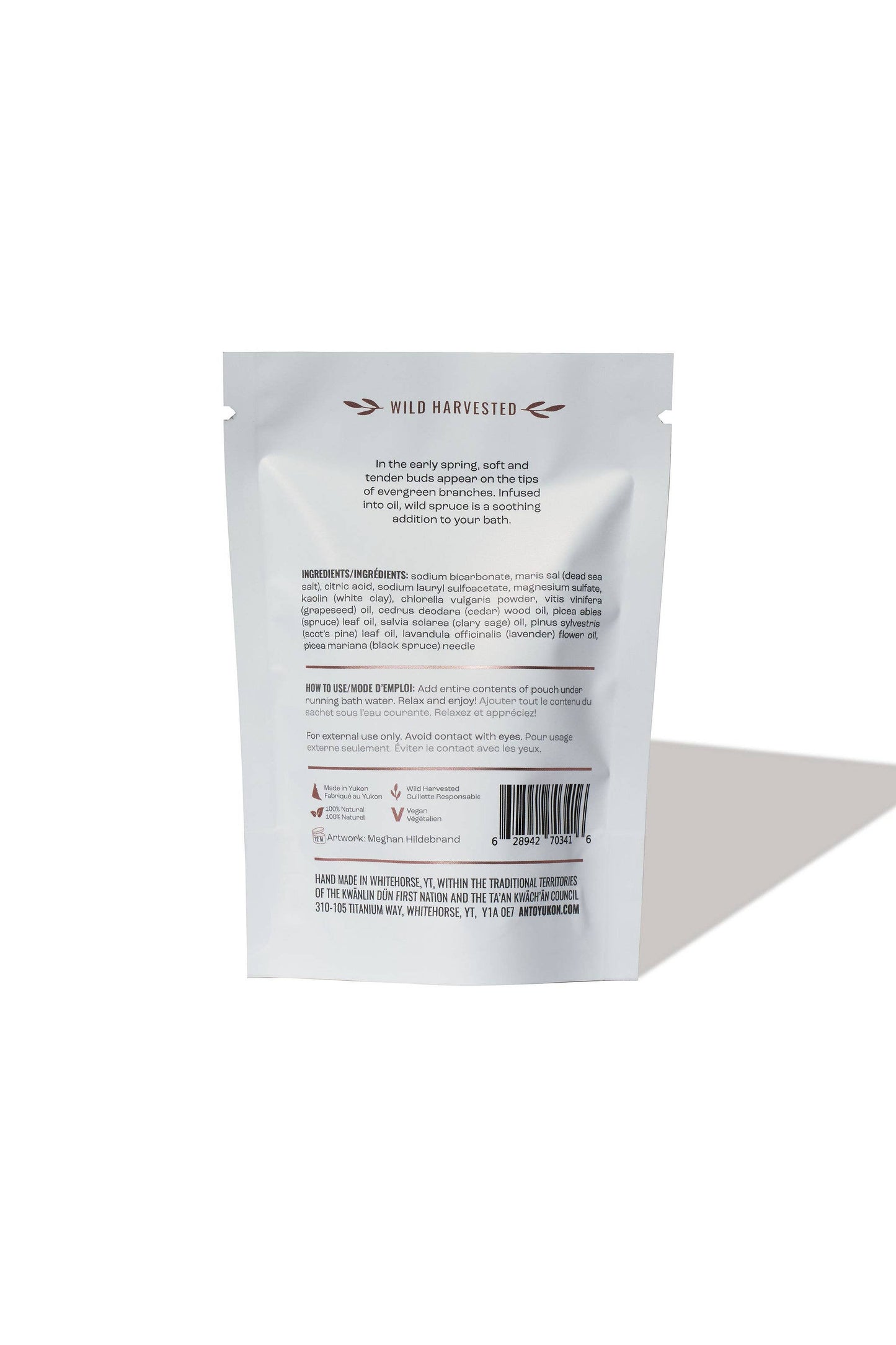 Foaming Spruce Bath Soak: 100 g