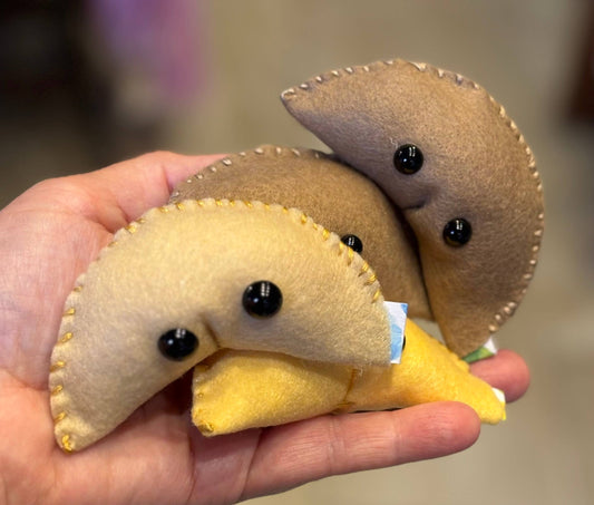 Felt Fortune Cookies