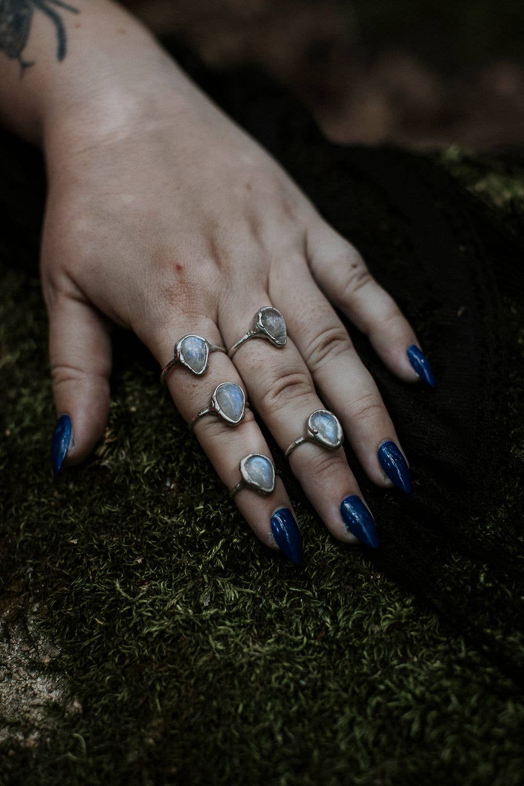 Alchemy Ring – Moonstone (Sterling Silver): 7