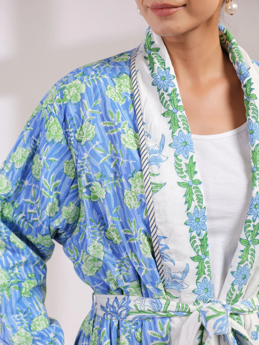 Sawan Quilted Robe