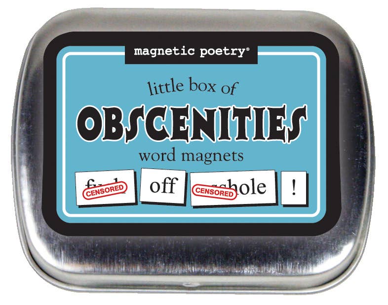 Little Box of Words Magnetic Poetry Kit