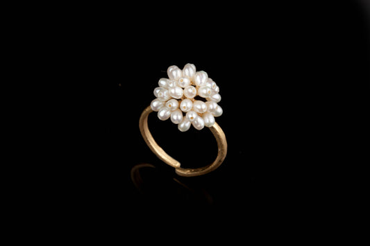 Dandelion Adjustable Ring