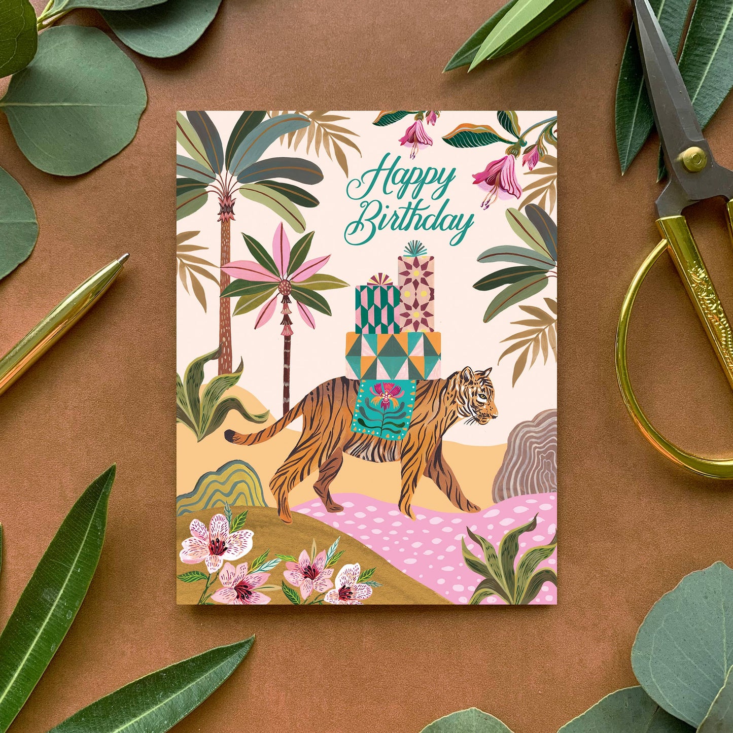 Tiger Card | Stationery | Birthday Greeting Card