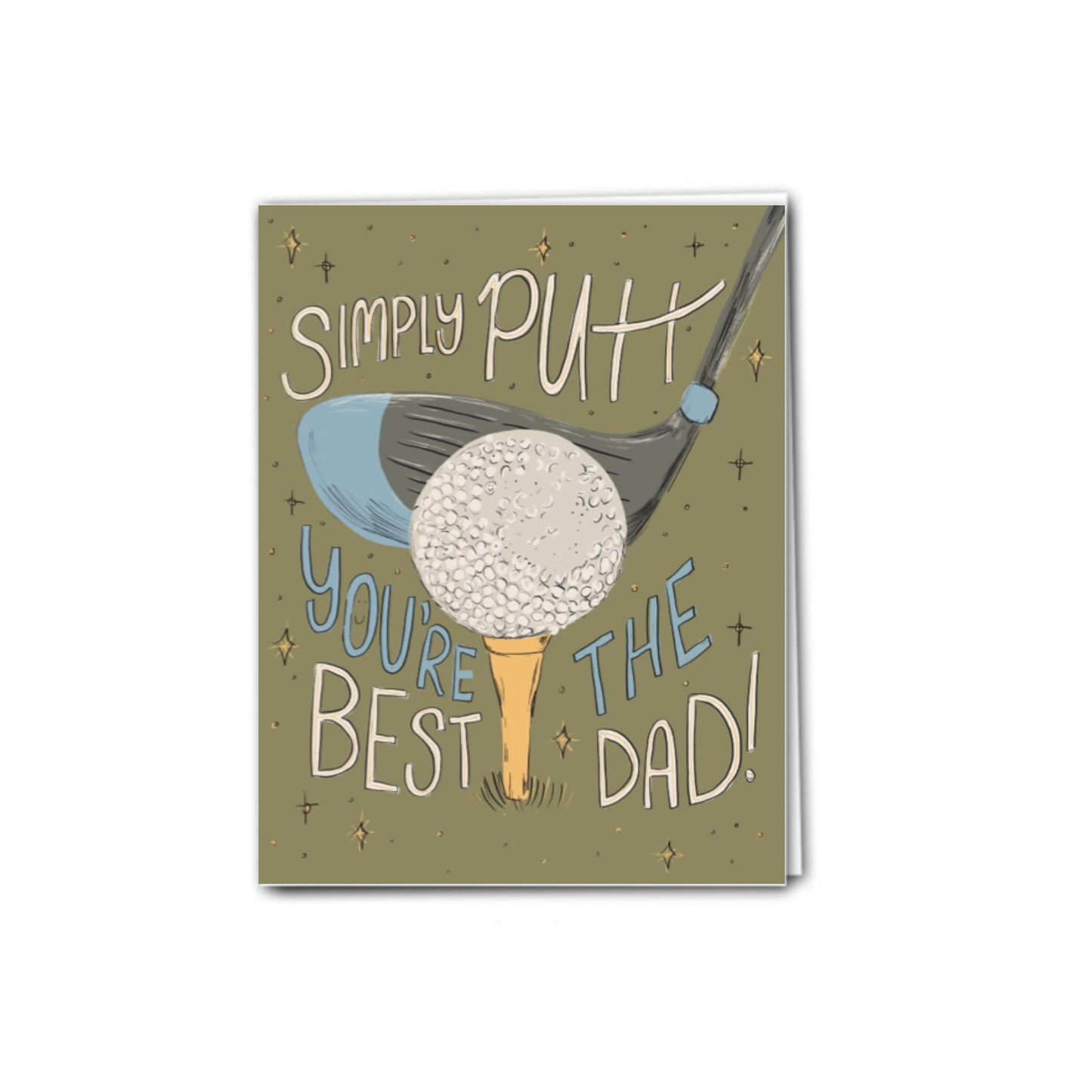 Golf Father's Day Greeting Card