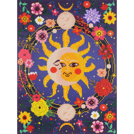Camelot Dots -Floral Eclipse Diamond Painting Kit