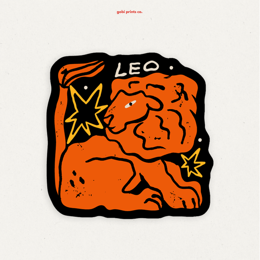 Zodiac Leo | Vinyl Sticker