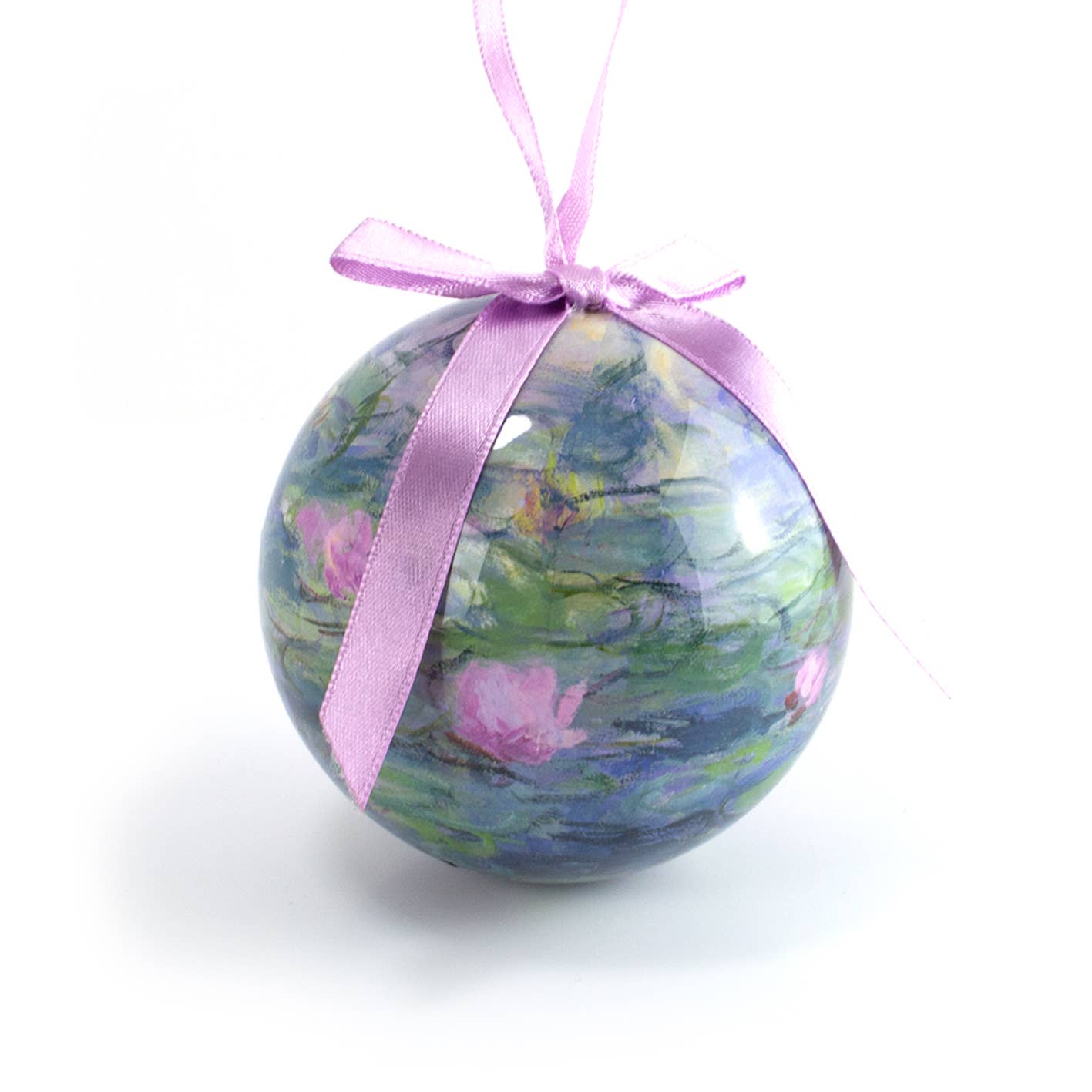 Christmas Ball, Monet, Waterlilies