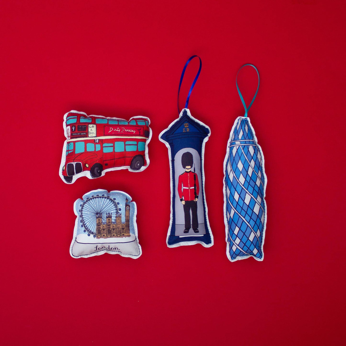 London snow globe ornament