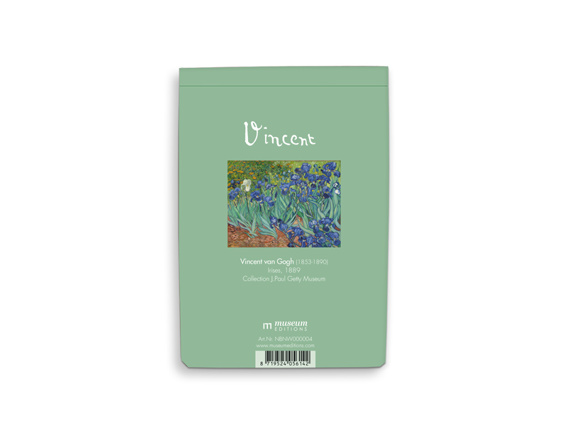Irises, Vincent van Gogh Notebook