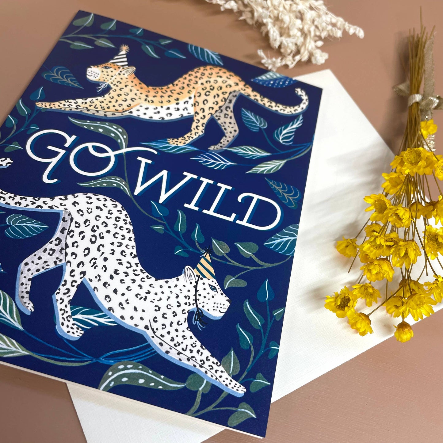 Leopard Birthday Card | Stationery | Birthday Greeting Card