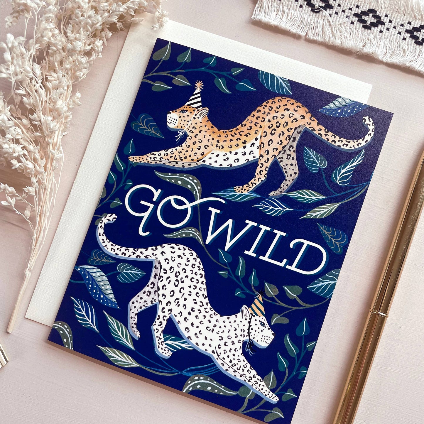 Leopard Birthday Card | Stationery | Birthday Greeting Card