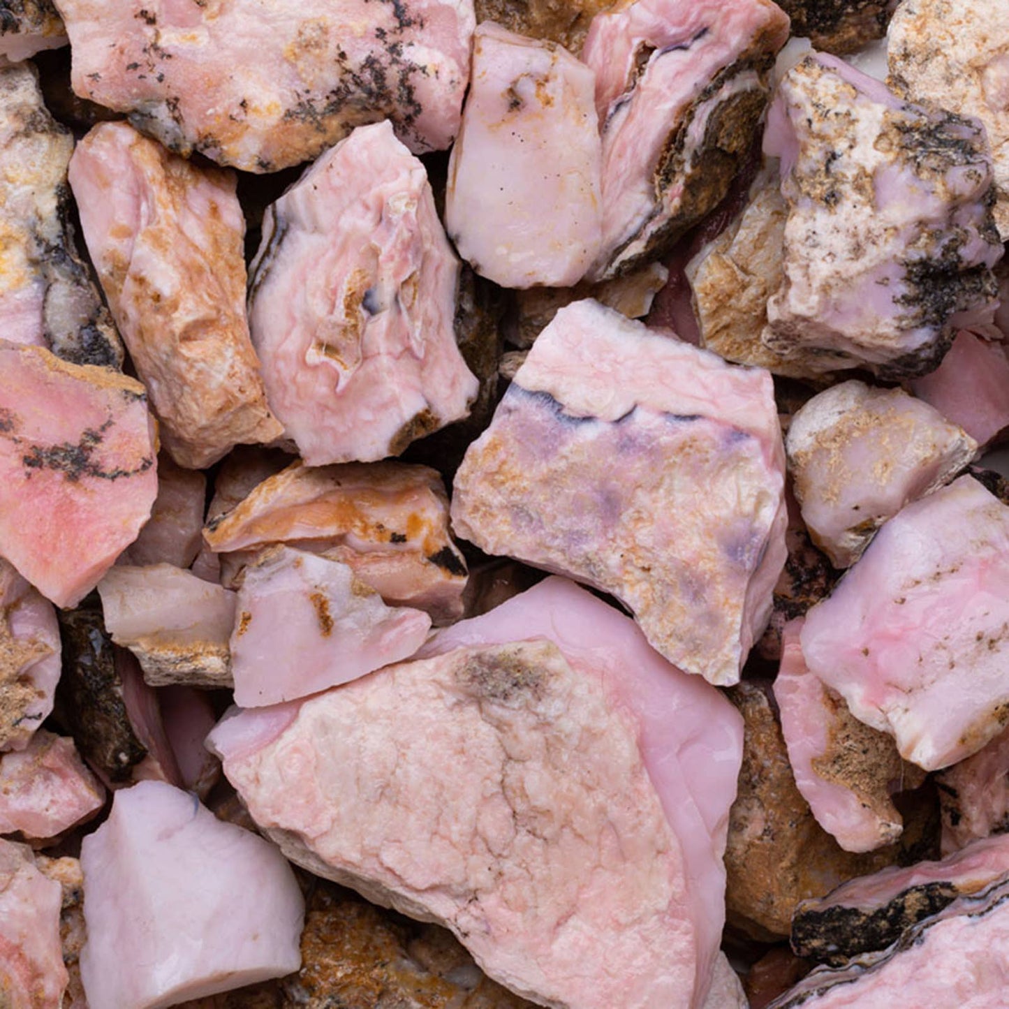 Rough Pink Opal - Peru - Raw Natural Stones (1 lb)