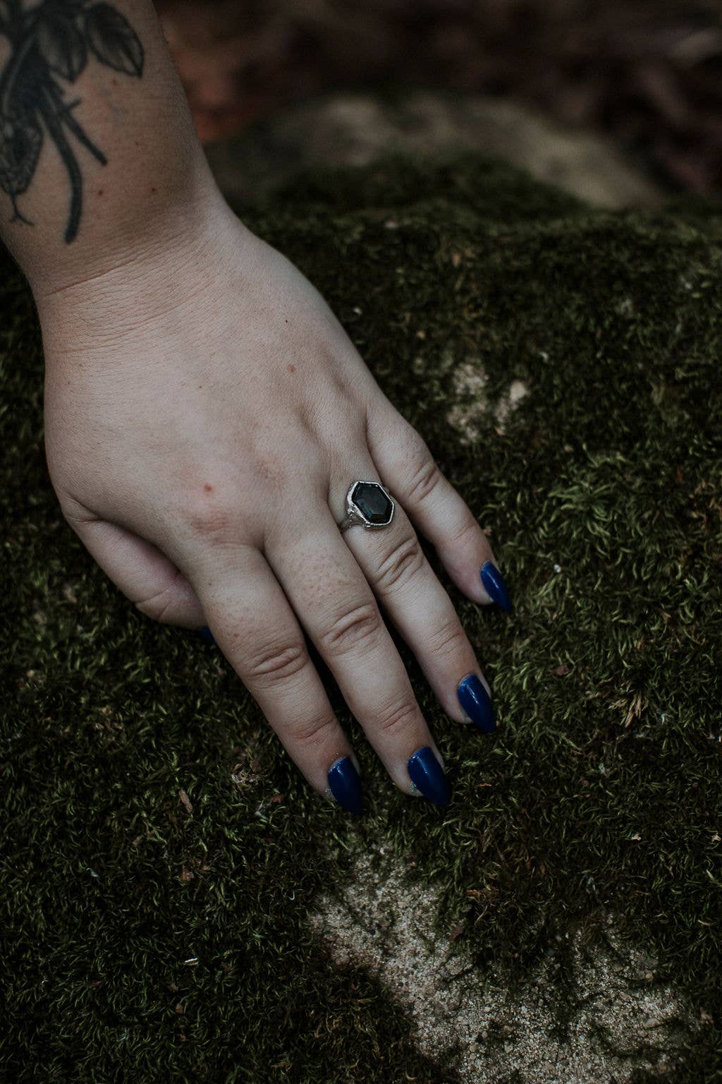 Alchemy Ring – Hematite (Stirling Silver): 8