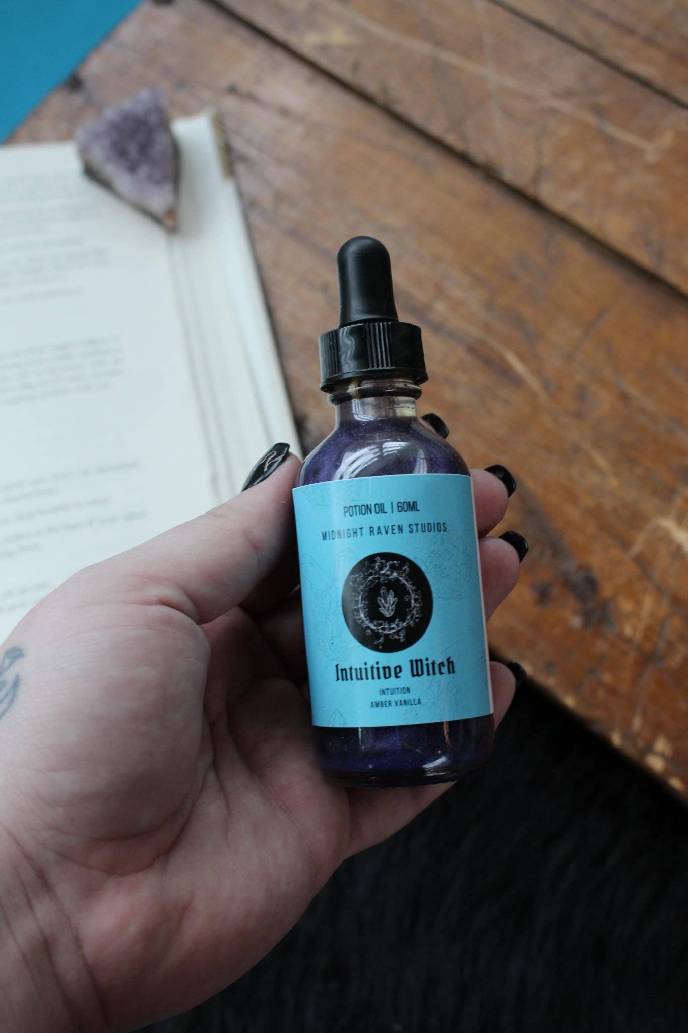 Intuitive Witch Potion Oil - Vanilla Amber Body Oil