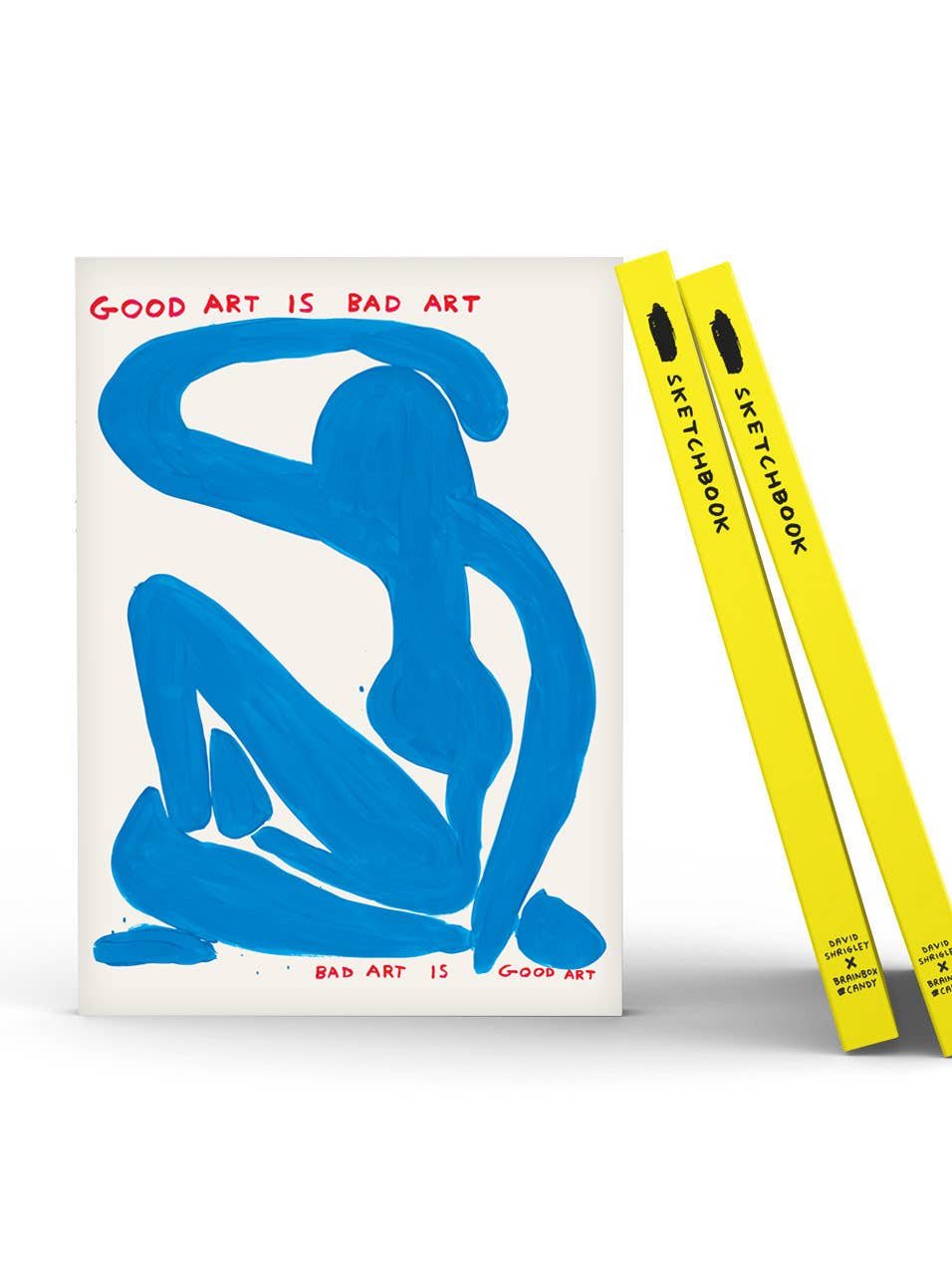 Funny Gift - Good Art Is Bad Sketchbook by David Shrigley