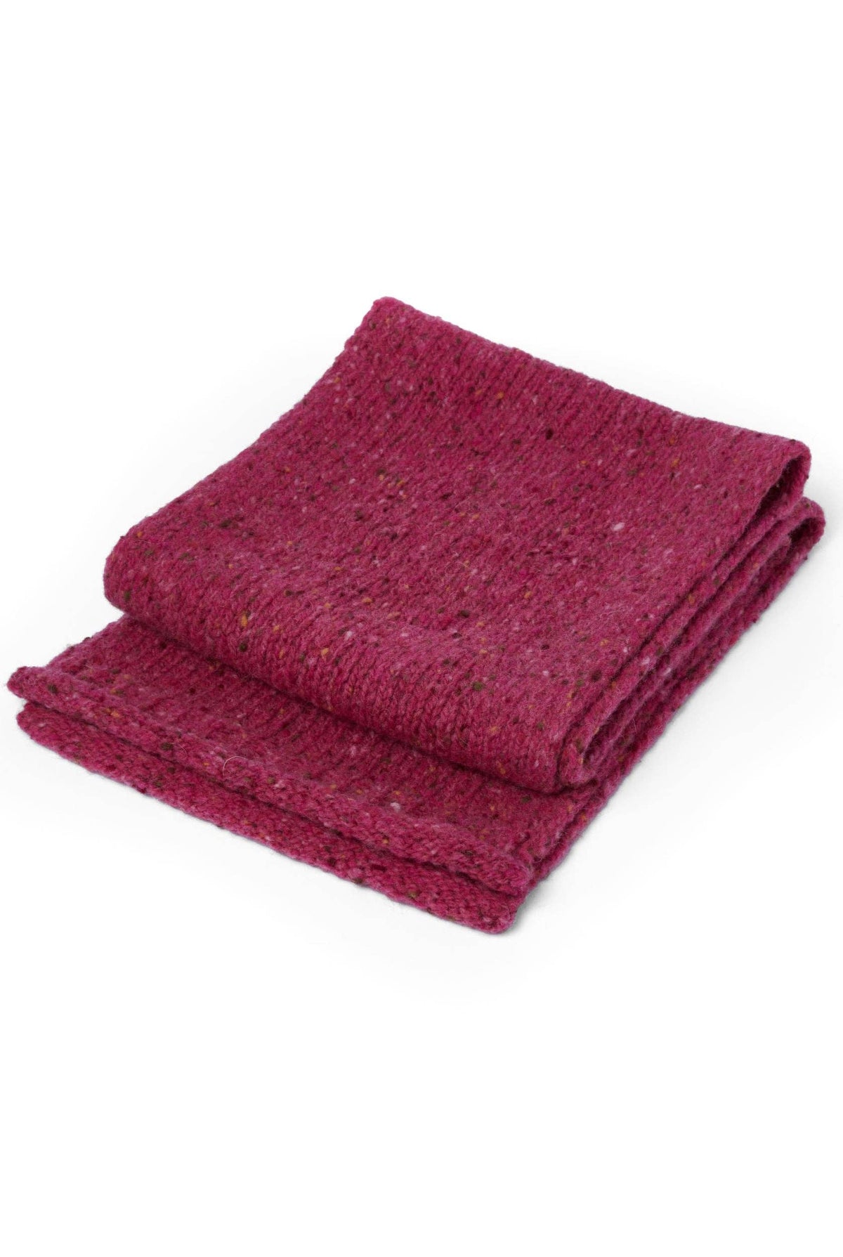 Sliabh Bawn Nepped Scarf - Pink: One Size