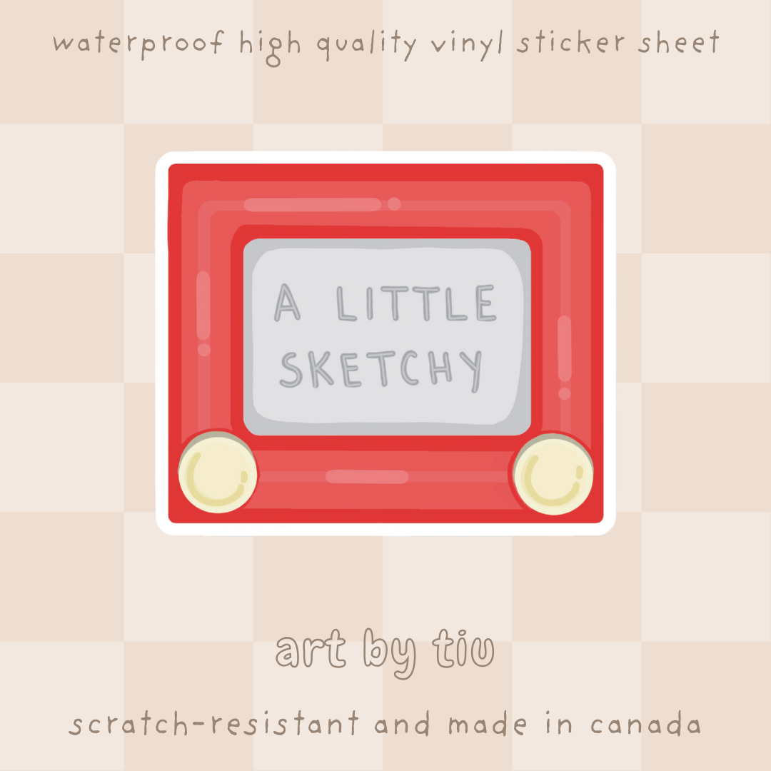 Sketchy Sticker