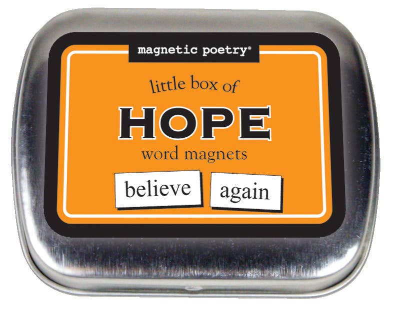 Little Box of Words Magnetic Poetry Kit