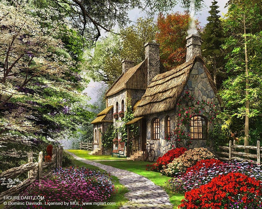 Figured'Art Paint By Number  Rolled Kit