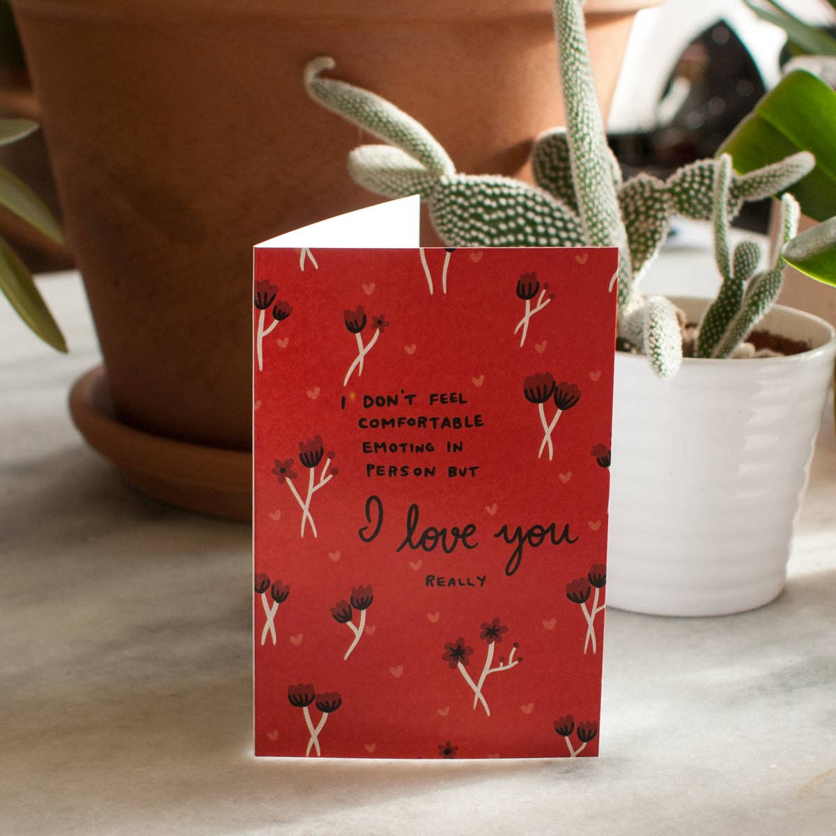 I Love You (really) card: Single card
