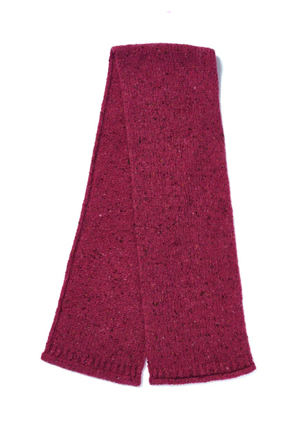 Sliabh Bawn Nepped Scarf -  Pink: One Size