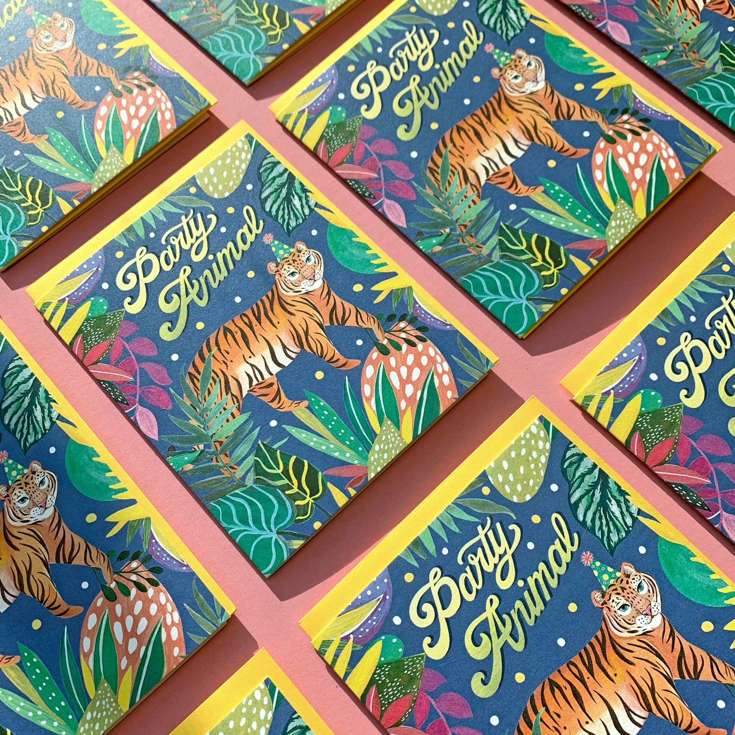 Tiger Birthday Card | Stationery  | Birthday Greeting Card