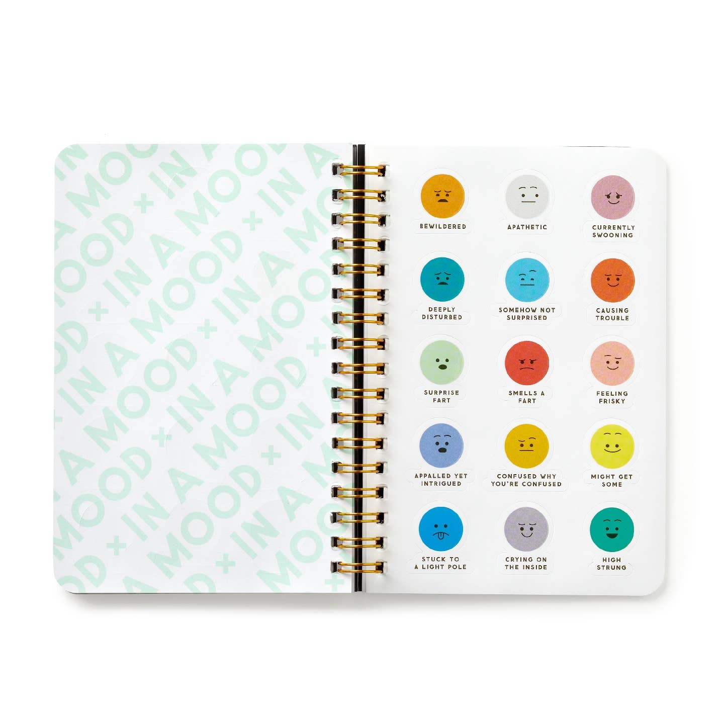 In A Mood Sticker Book