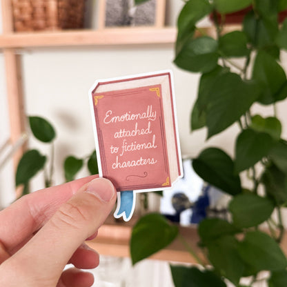 Fictional Characters Book Sticker