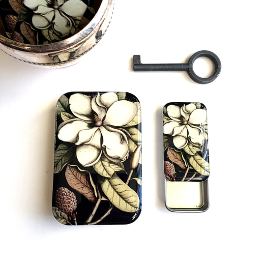 Large Magnolia Tin