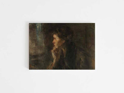 Vintage Portrait Print: 8x10in