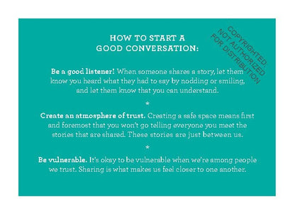 Just Between Us: Conversation Cards for the Whole Family