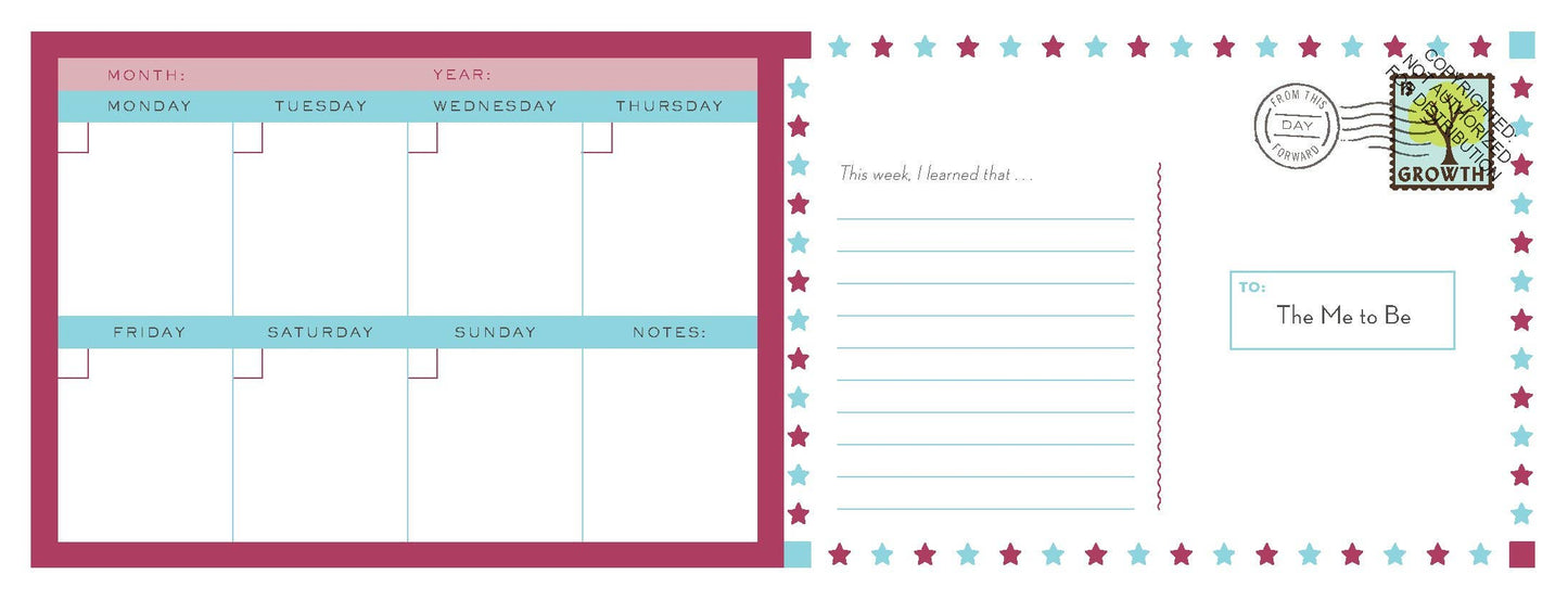 Letters to My Future Self Weekly Agenda
