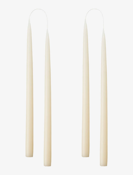 Off White Danish Taper Candle | 12 Pack: 12" Taper