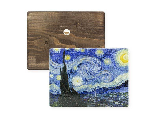 Starry Night Art Print VanGoghon Ecological Wood
